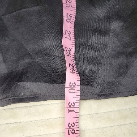 Pretty Little Thing Slinky Black Cocktail Dress Sz 4 - Picture 5 of 7